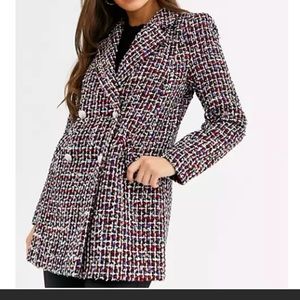 River island boucle jacket Clearance